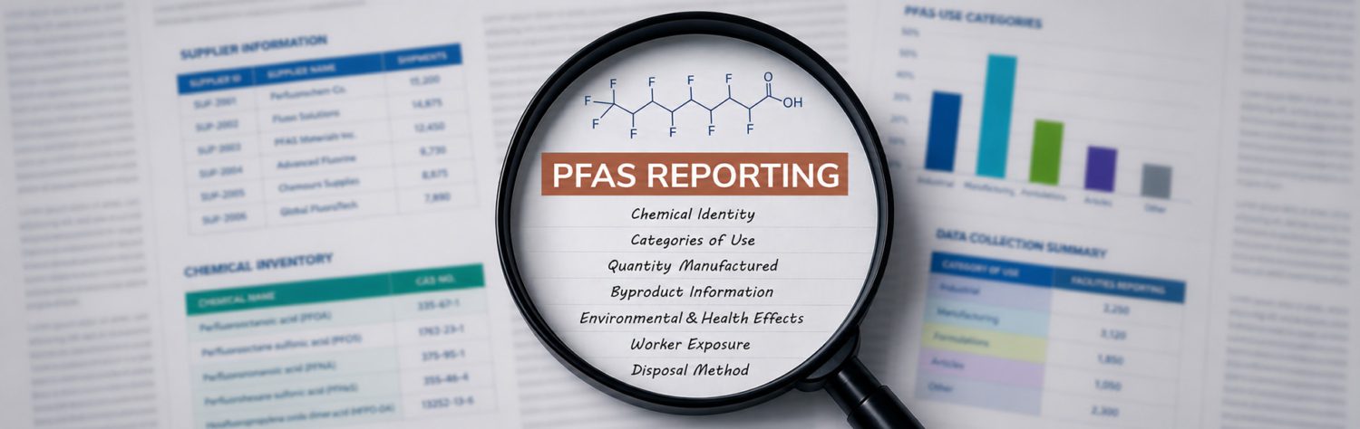 PFAS Reporting banner